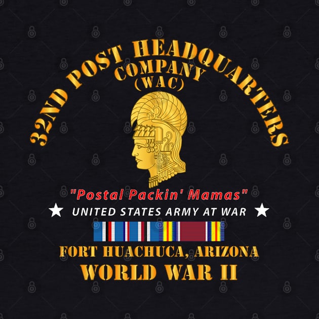 32nd Post Headquarter - Fort Huachuca, AZ - Postal Packin' Mamas - WWII w US SVC by twix123844